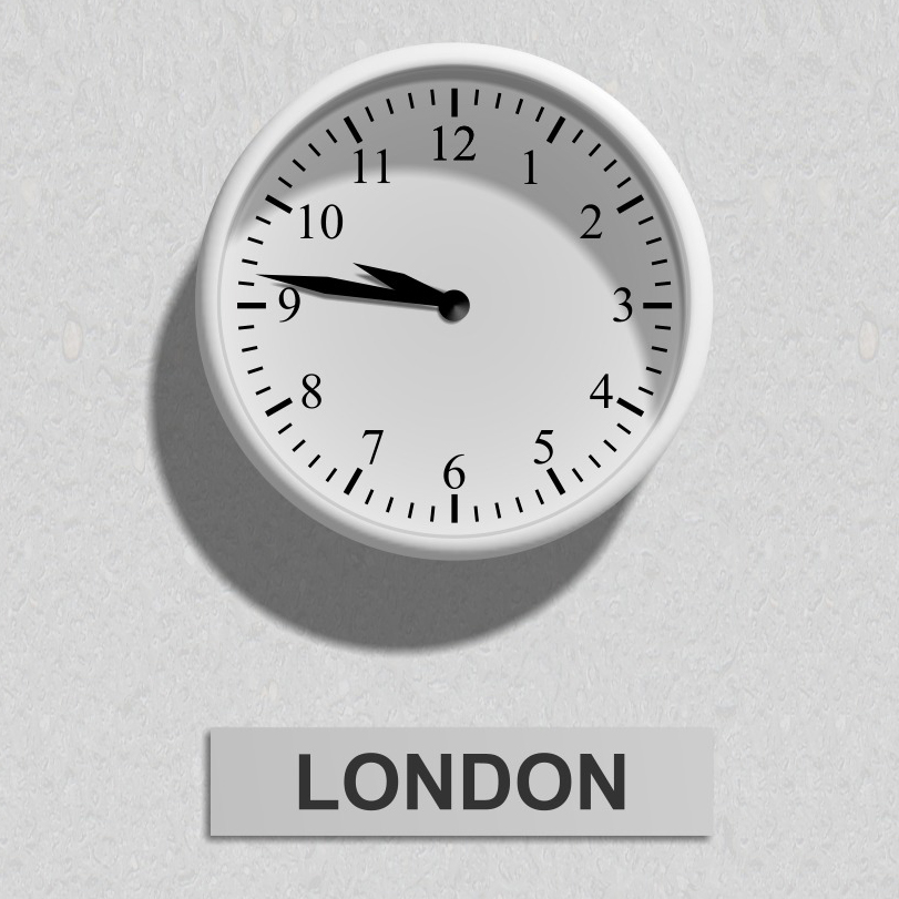 1 1 wall clock 13 london